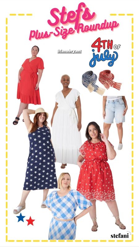 4th or July looks! So many cute red white and blue options! 

#LTKSeasonal #LTKFind #LTKcurves