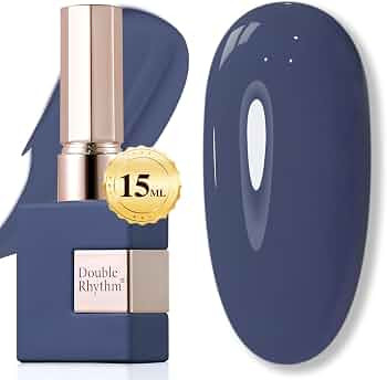 Double Rhythm 15ML Gel Nail Polish Pure Sheer Same Color Same Bottle Soak Off Gel Polish Art Mani... | Amazon (US)