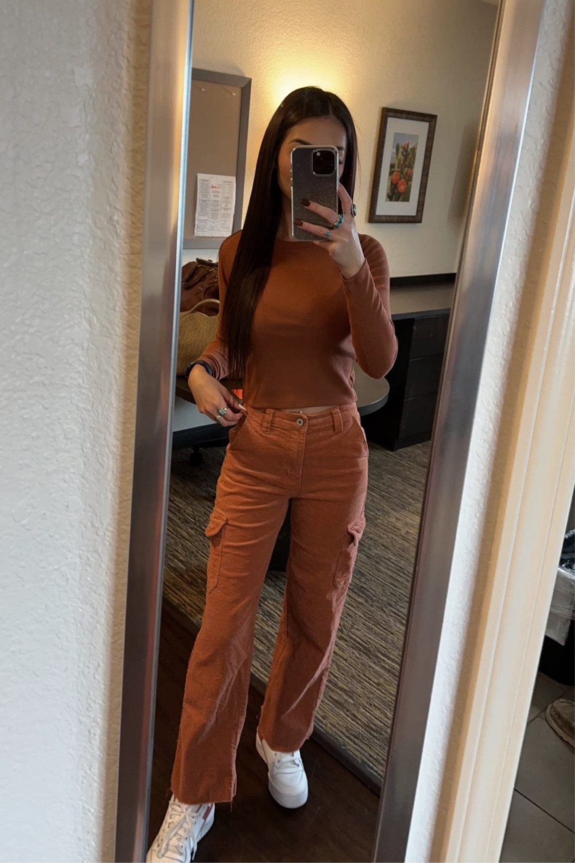 Wide Leg Corduroy Cargo Pants 

#LTKfindsunder100 #LTKstyletip