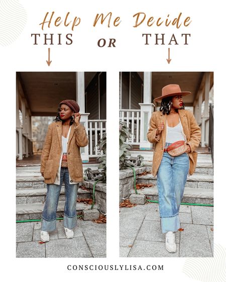 With winter soon upon us I have my trust fall/winter hats on deck! This is a super casual outfit you can wear at anytime, especially if you want to look cute running after the kids! My fellow mamas get it! So help me decide beanie or fedora? #motherhoodstyle #momfashion 

#LTKstyletip #LTKHolidaySale