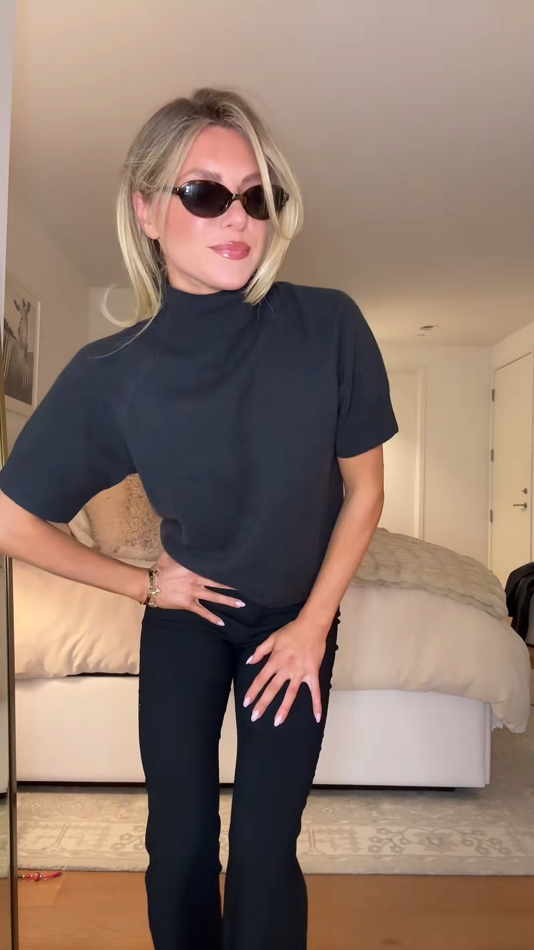 Carolyn Basset inspired OOTN 🖤

#LTKootd