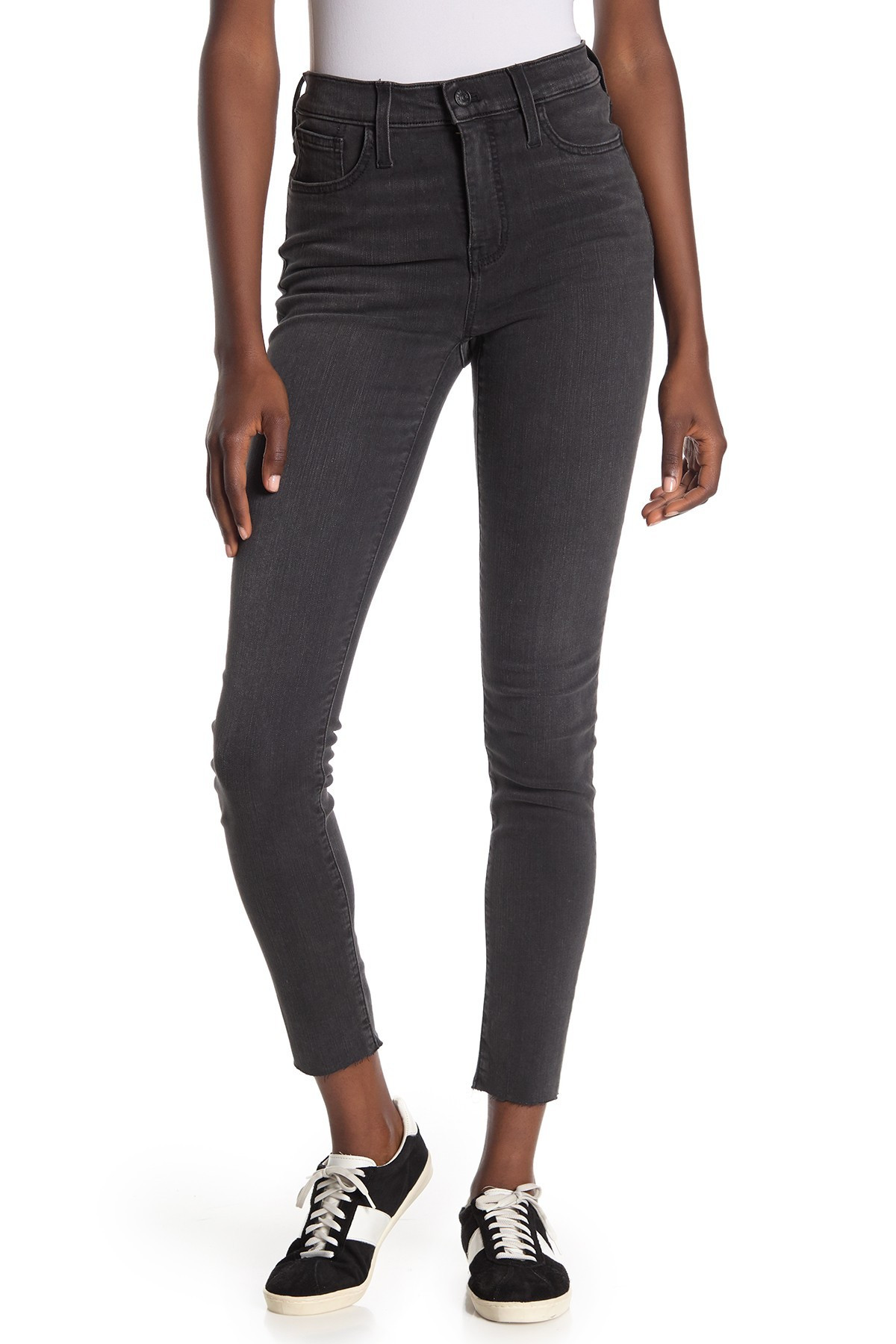 Washed Black 9-inch High Rise Skinny Jeans | Nordstrom Rack