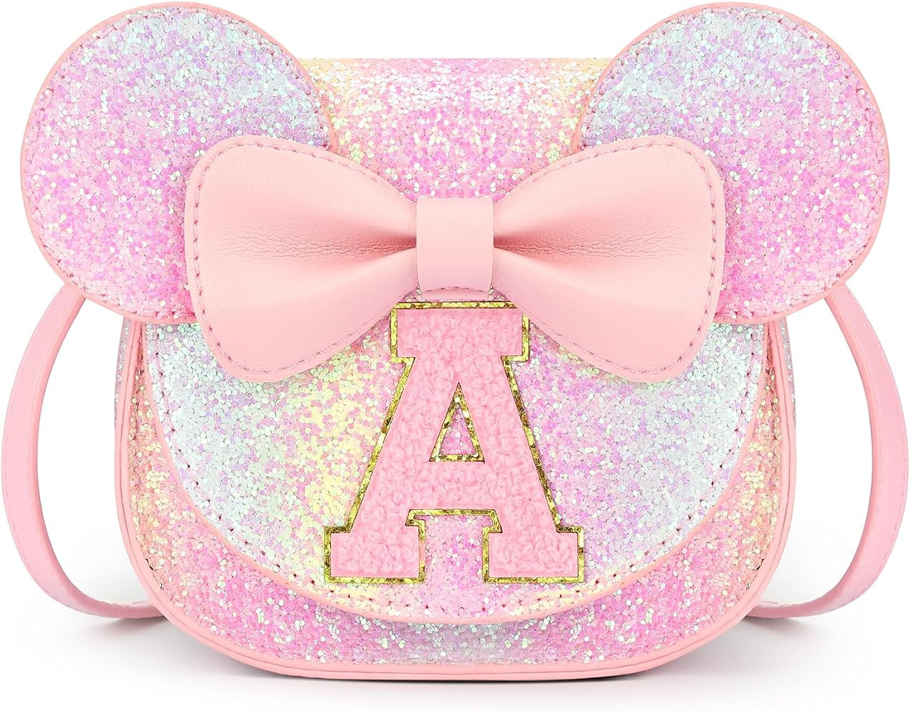 Toddler Purse Girl Gifts: Girls Birthday Gifts for 3-8 - Toys for Ages 2-4 Purse, Glitter Rainbow... | Amazon (US)