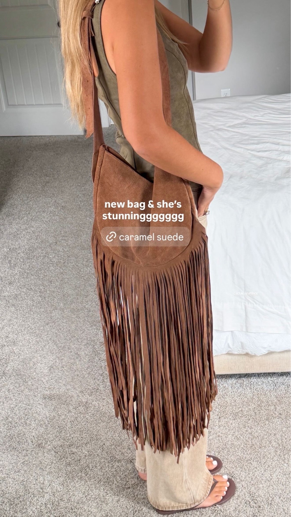 suede fringe bag

#LTKootd #LTKgrwm #LTKSeasonal
