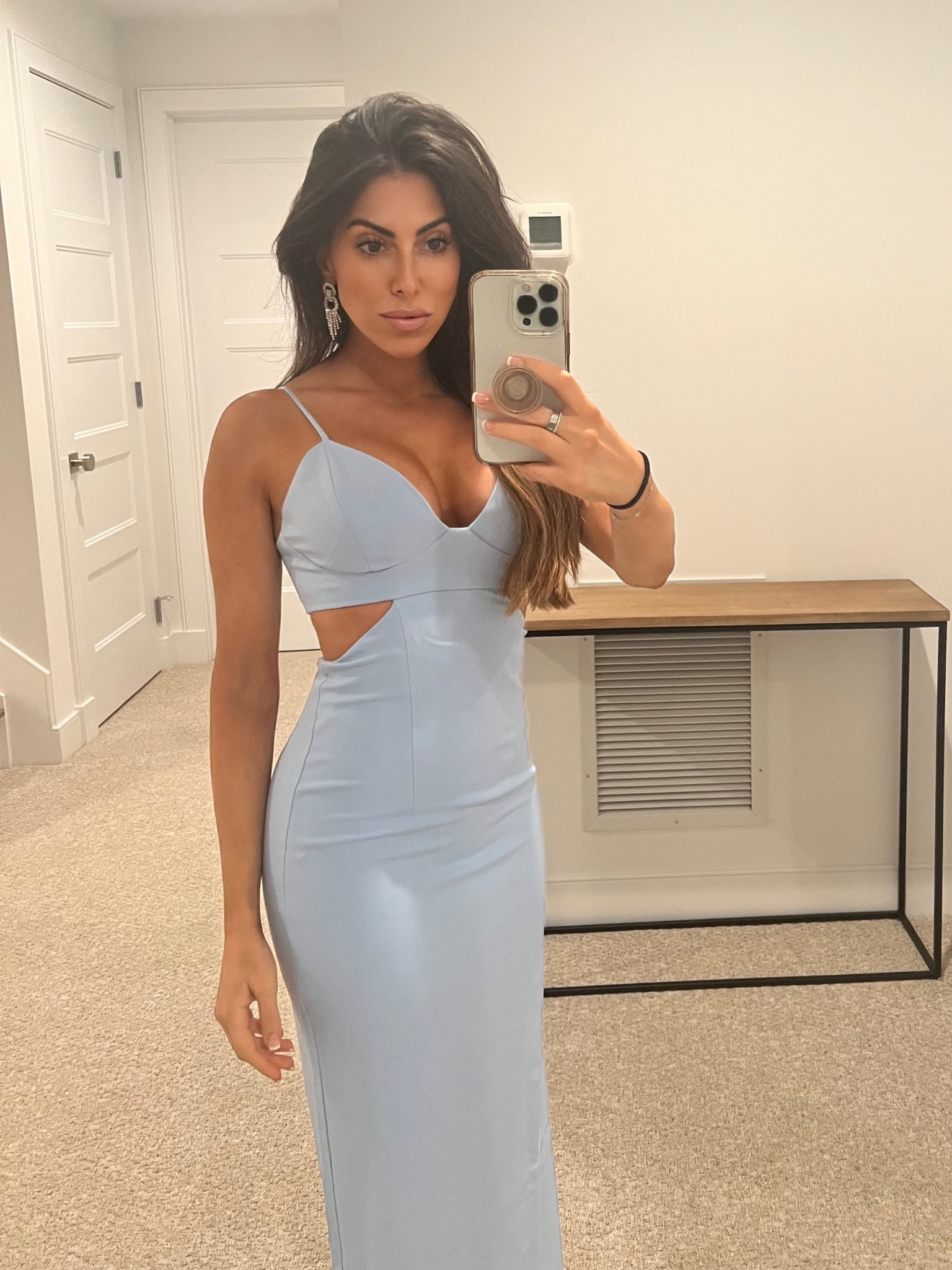 Blue dress 