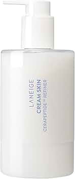 LANEIGE Cream Skin Toner & Moisturizer: Lightweight Refillable Korean Milky Toner with Ceramide &... | Amazon (US)