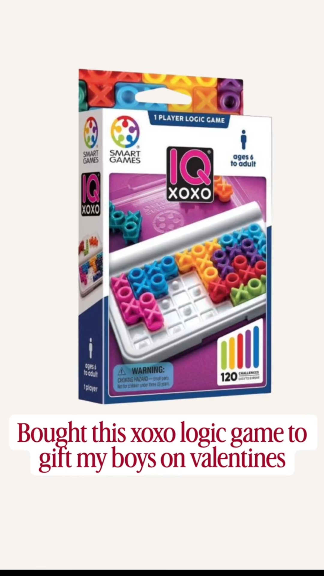 A fun valentines gift for boys, love this xoxo themed brain teaser game.  

#kidsgifts #valentinesgifts  #kidsgames

#LTKValentine #LTKTravel #LTKKids