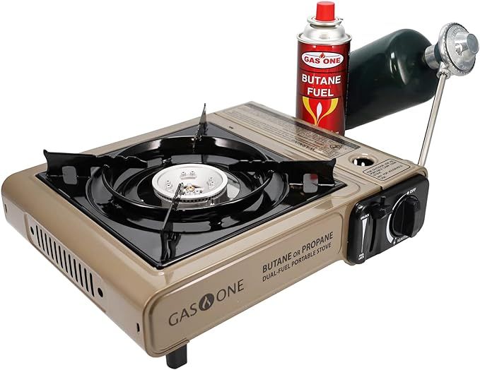 Gas One GS-3400P Propane or Butane Stove Dual Fuel Stove Portable Camping Stove - Patent Pending ... | Amazon (US)
