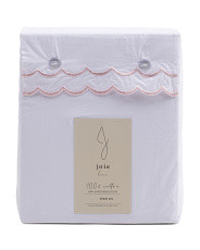 Cotton Scallop Sheet Set | TJ Maxx