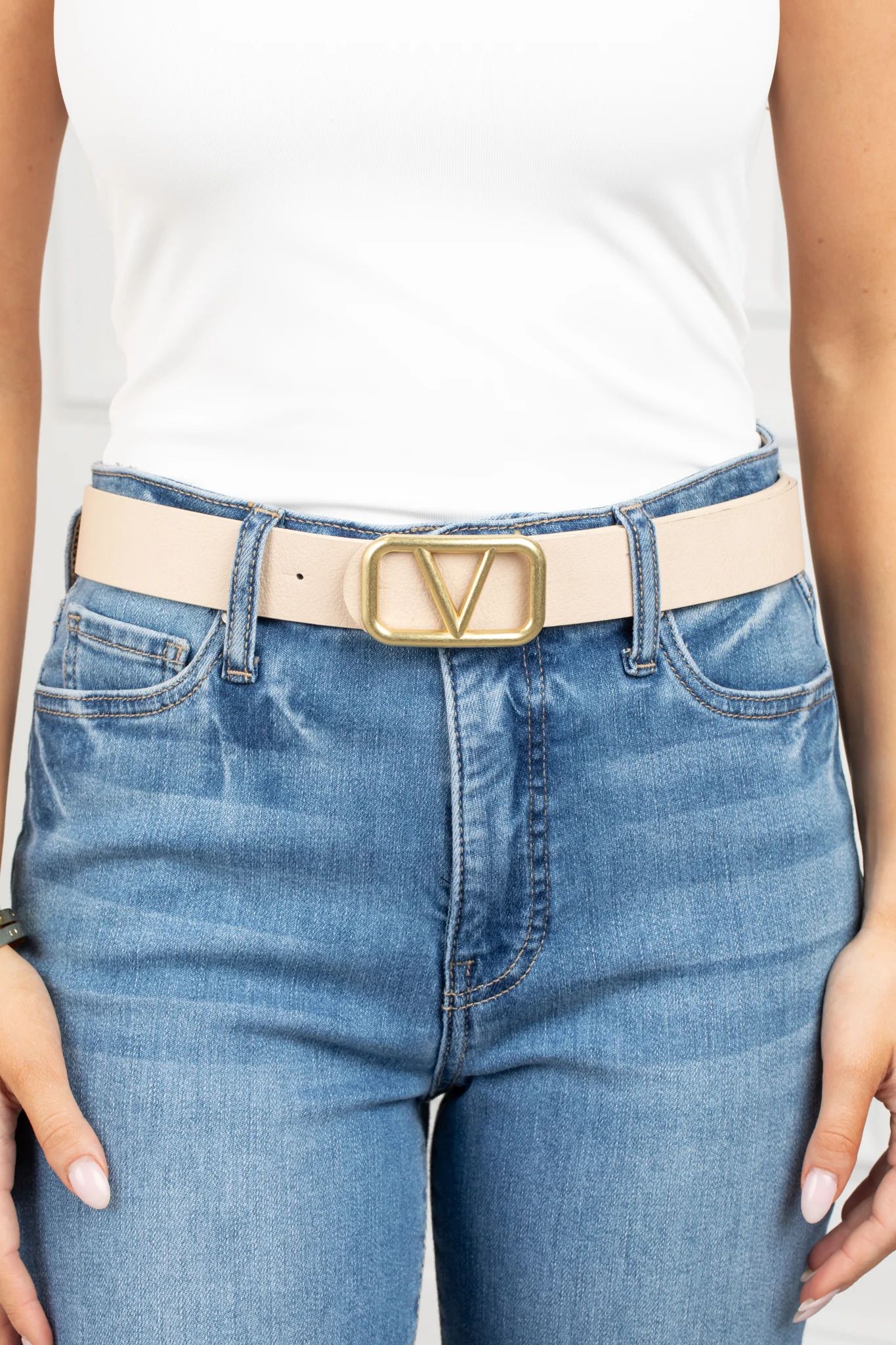 Valerie Belt- Beige | Avara