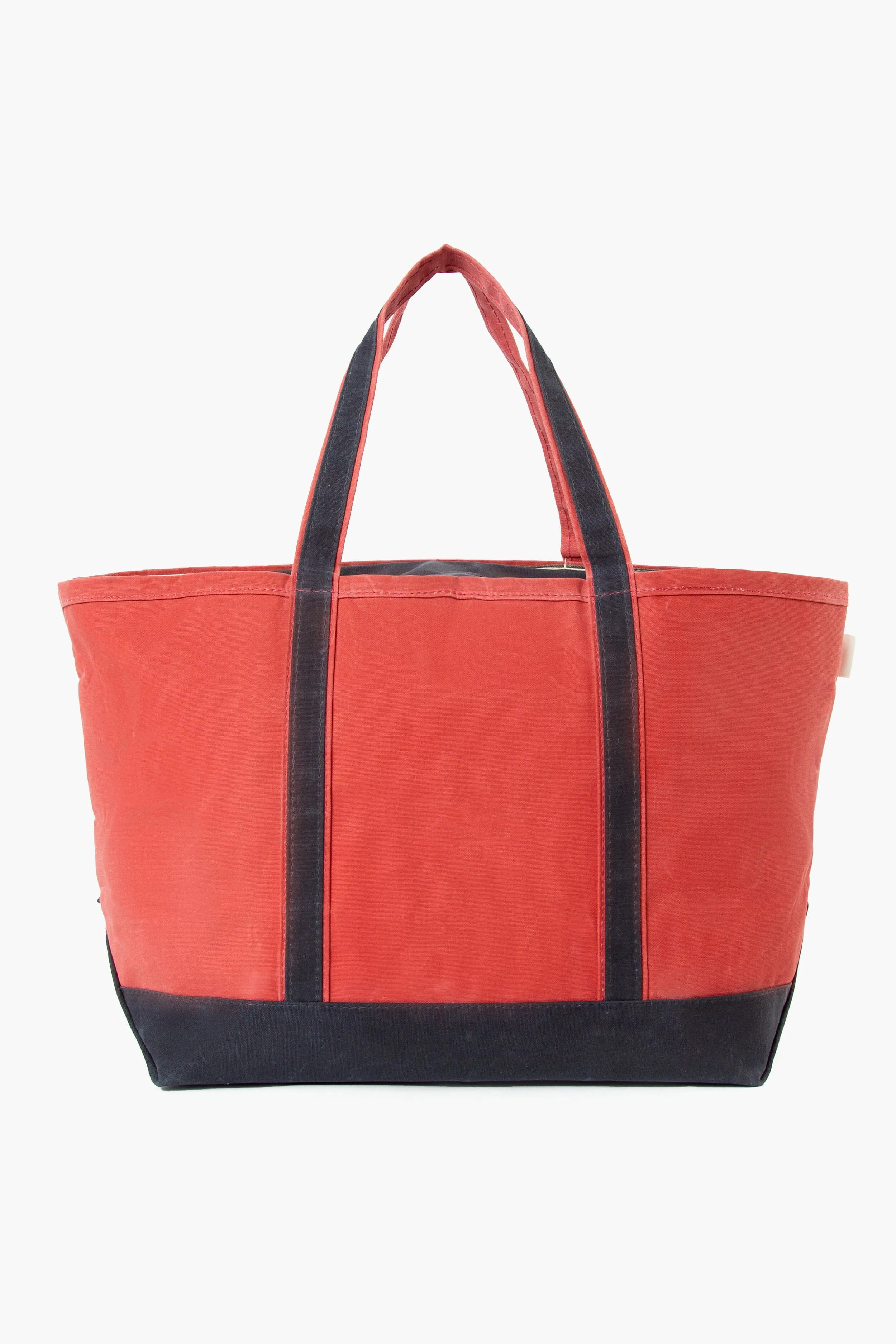 Nautical Red Waxed Large Boat Tote | Tuckernuck (US)