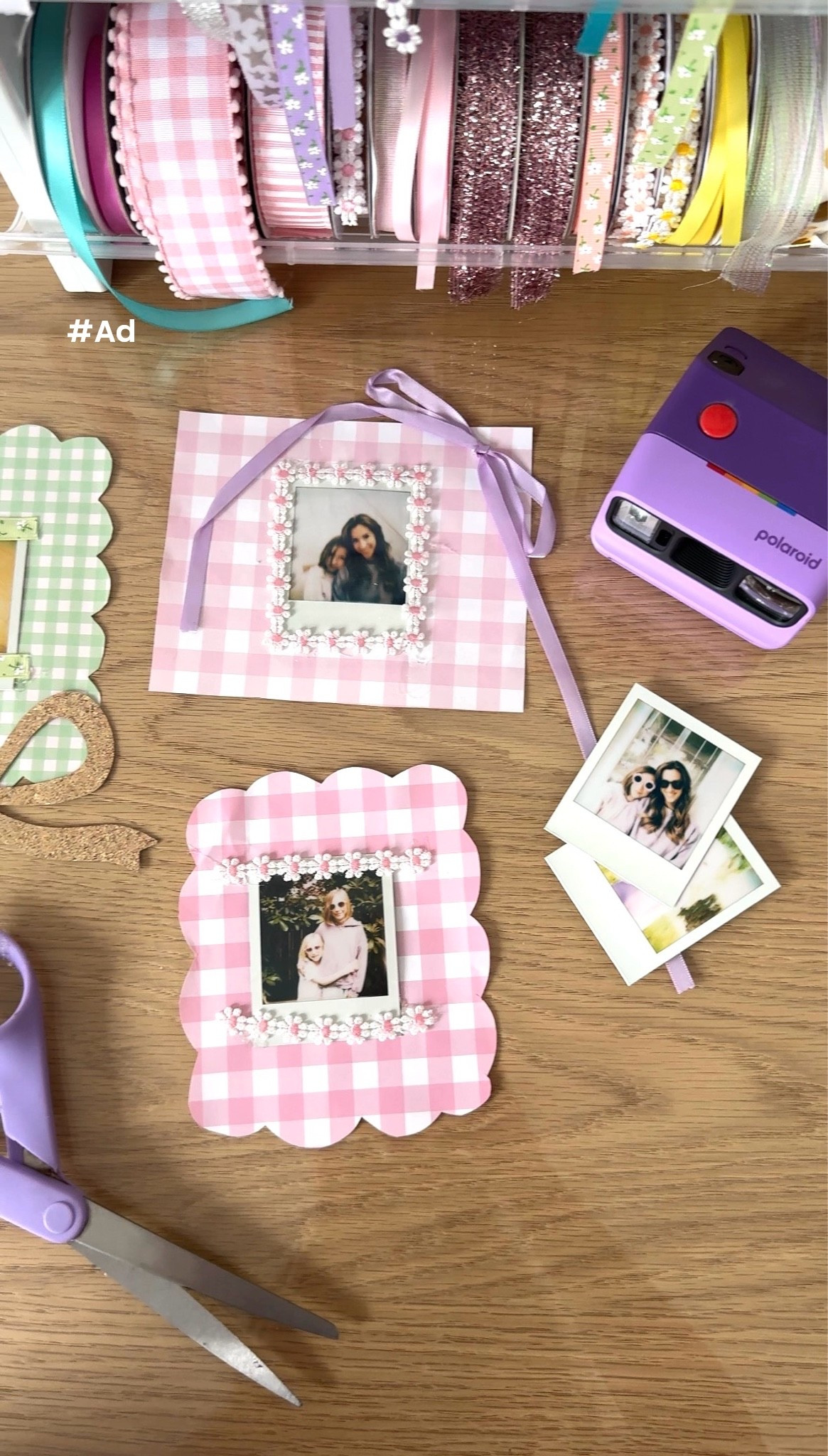 #Ad This project was the perfect way to bring my daughter’s creativity into her own personal vision board as she draws, creates and imagines on her desk this school year.

#DIYcrafts #kidsroomdecor #targetpartner #PolaroidGO @Target @Polaroid