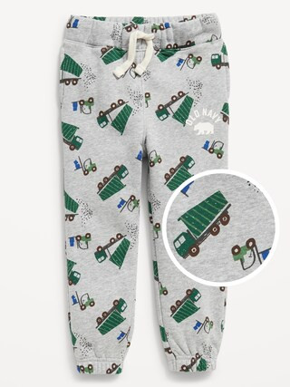 Logo Cinched-Hem Sweatpants for Toddler Boys | Old Navy (US)