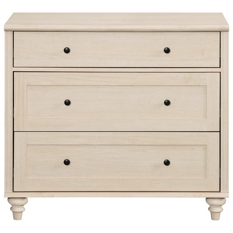 Allyssa 33.9'' W 3 - Drawer Dresser | Wayfair North America