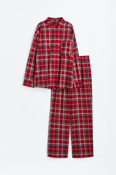 Karierter Pyjama | H&M (DE, AT, CH, DK, NL, NO, FI)