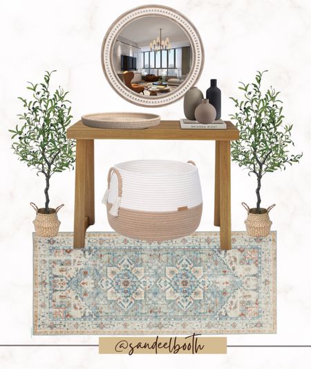 Entryway style 
Console table 

#LTKstyletip #LTKhome #LTKunder50