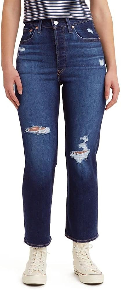 Levi's Women's Ribcage Straight Ankle Jeans | Amazon (US)
