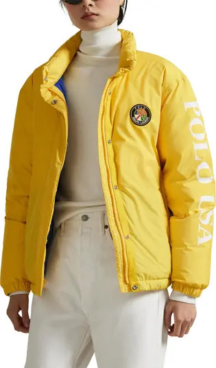 Polo Ralph Lauren Logo Down Puffer Jacket | Nordstrom | Nordstrom