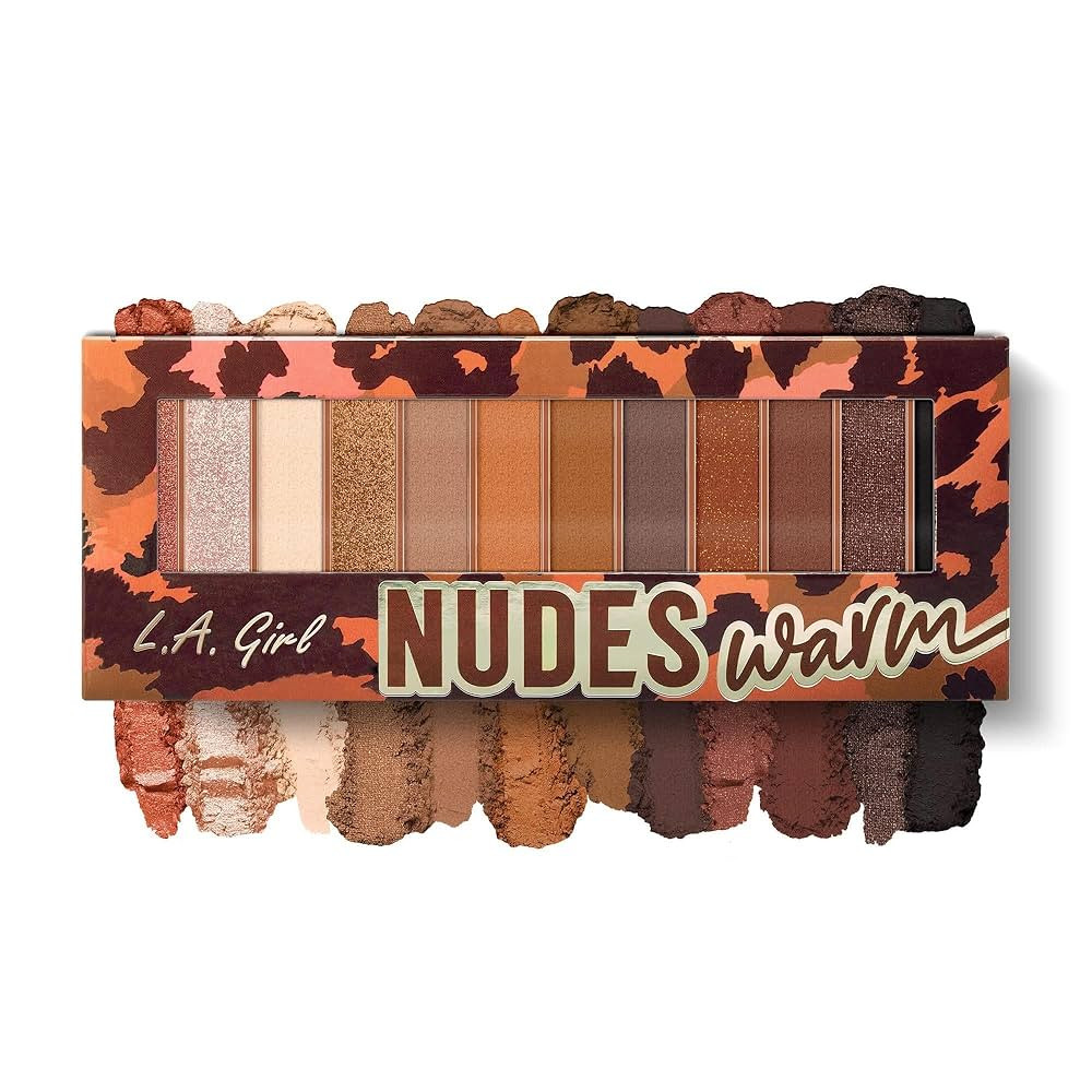 L.A. Girl Nudes Eyeshadow Palette, Warm GES317 | Amazon (US)