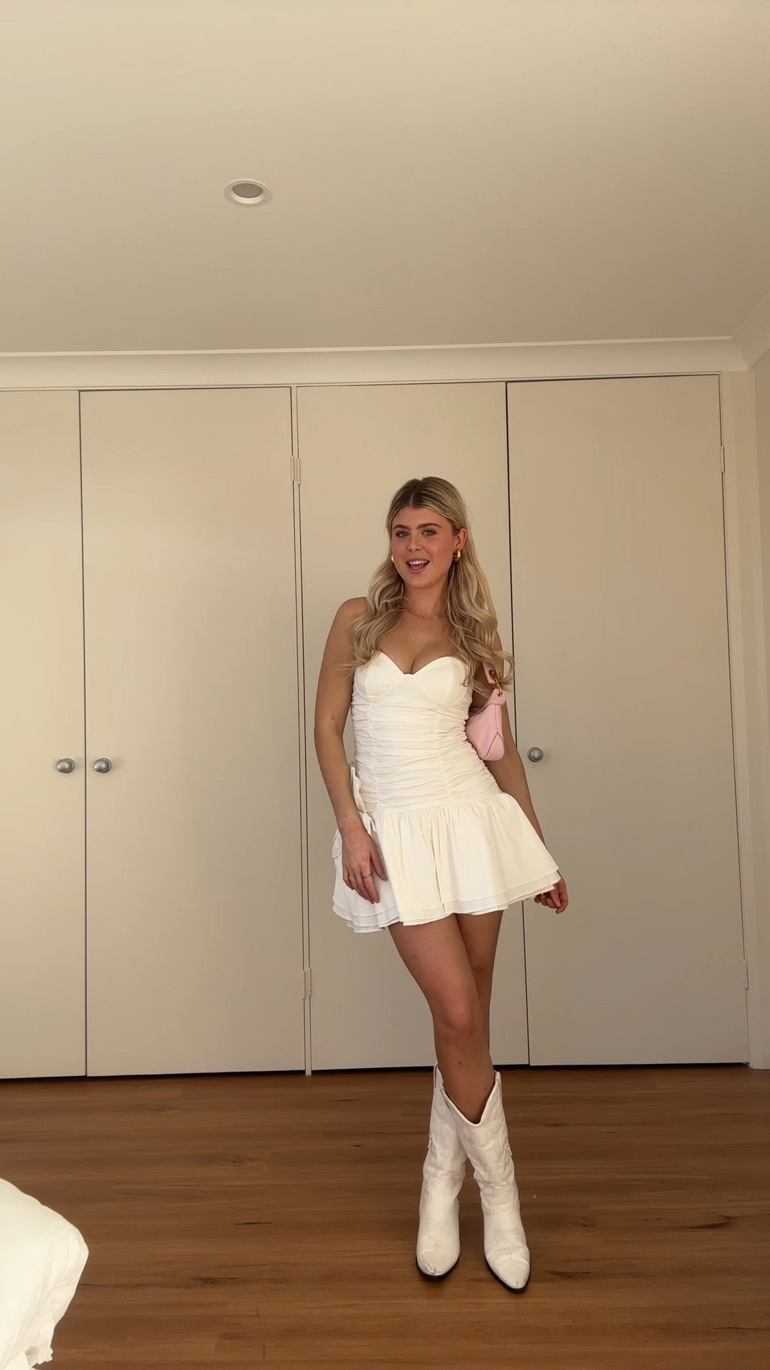 Obsesseddd with this dress from By Johnny, she’s the cutest little summer number🌸

The theme was cocktail cowboy so i’ve paired it with some cowboy boots. My bag is from Oroton and earrings are Alana Maria so i’ve linked similair! 🎀🤠

#LTKaustralia #LTKpartywear #LTKspring