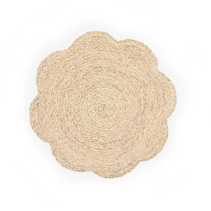 Hope Ranch Scallop Placemat - Set of 4 | Cailini Coastal