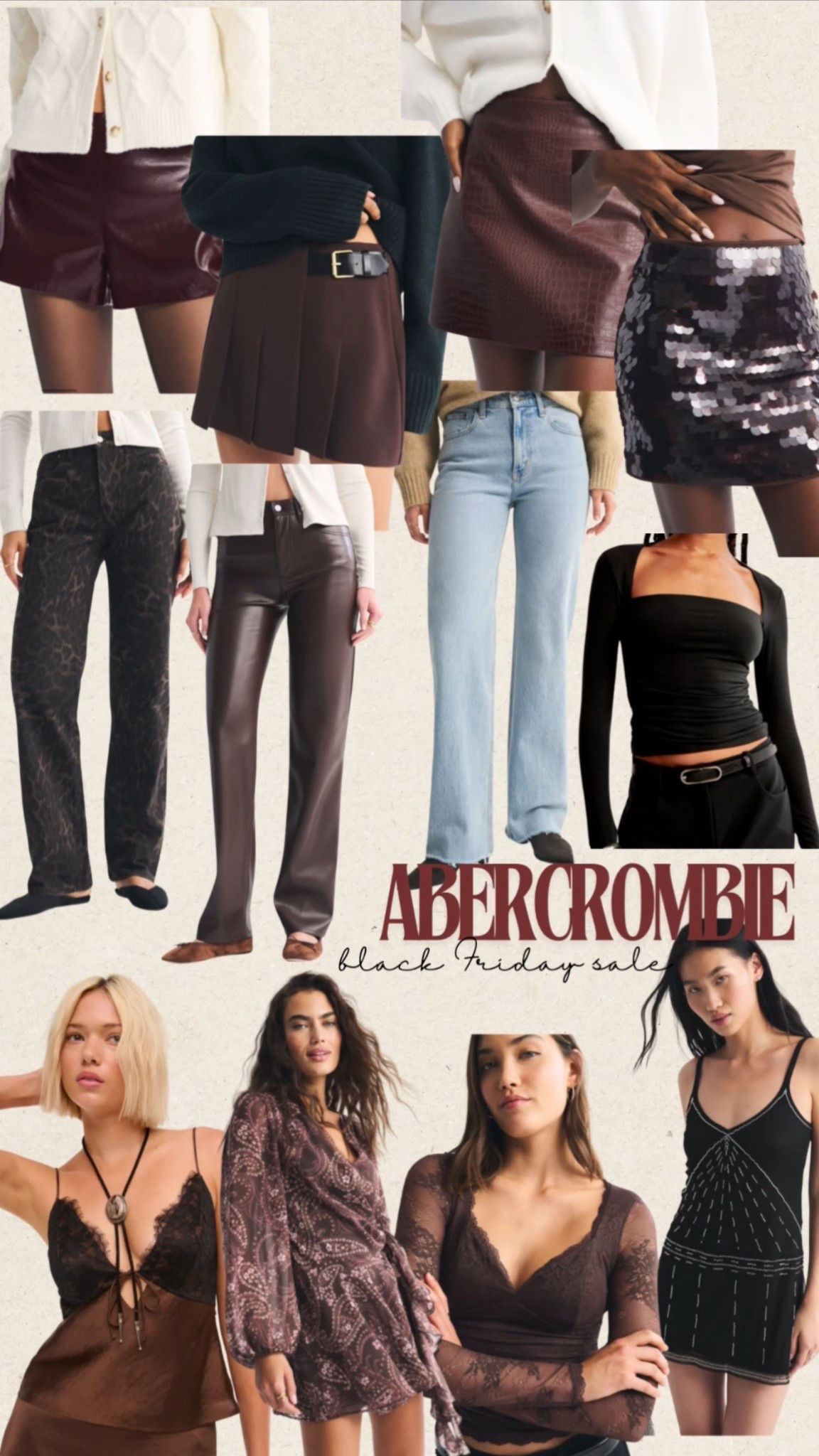 Up to 50% off Abercrombie plus an extra 15% off with code CYBERAF



#LTKCyberWeek #LTKGiftGuide #LTKSaleAlert