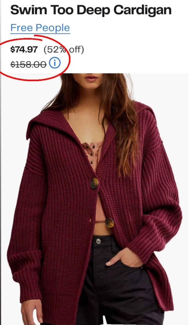 Free people cardigan 
From @nordstromrack 

#LTKSaleAlert #LTKdayinmylife #LTKgrwm