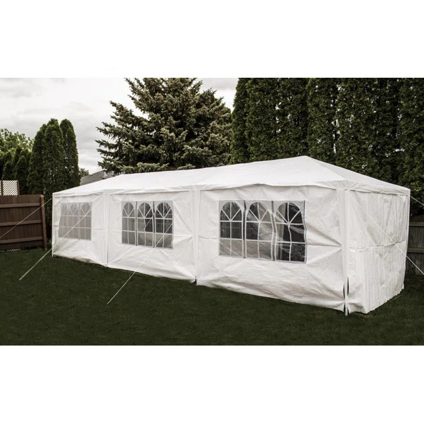 30 Ft. W x 10 Ft. D Steel Party Tent | Wayfair North America