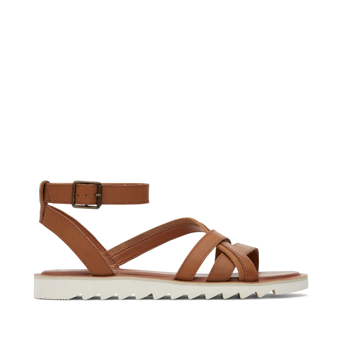 Rory Tan Leather Sandal | Toms EMEA