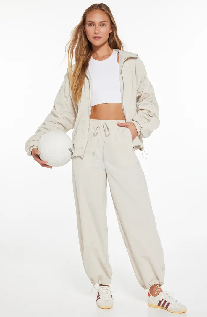 Zella Travel Lite Ruched Jacket | Nordstrom | Nordstrom