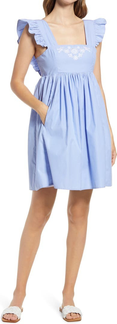 Stripe Pinafore Minidress | Nordstrom | Nordstrom