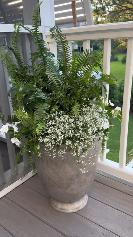Grab this $20 planter while you can!

Coastal Home decor porch patio plants pot French country cottage summer entertaining 

#LTKFindsUnder50 #LTKHome