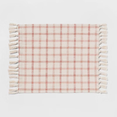 Cotton Plaid Placemat - Threshold™ | Target