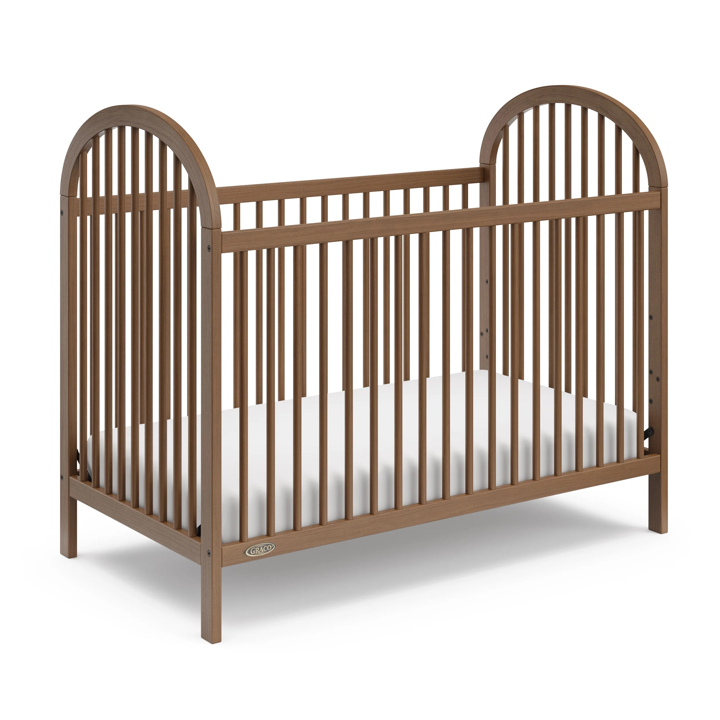 Graco Olivia 3-in-1 Convertible Baby Crib, Hazelnut - Walmart.com | Walmart (US)