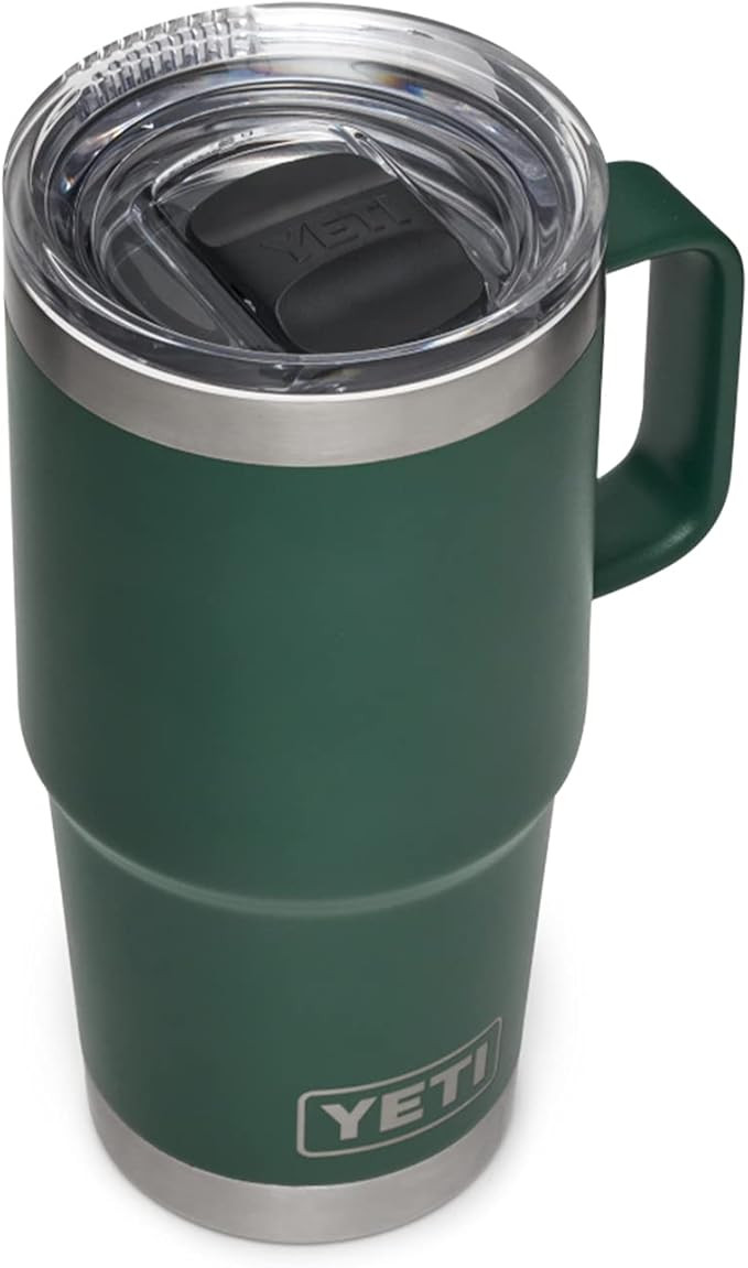 YETI Rambler 20 oz Travel Mug, Stainless Steel, Vacuum Insulated with Stronghold Lid | Amazon (US)