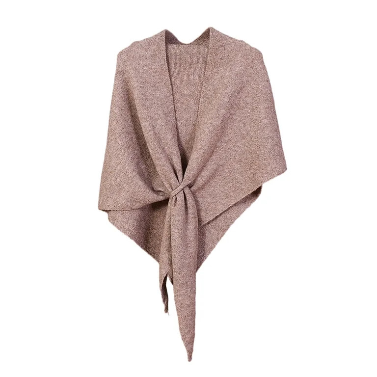 Cardigan Sweaters For Women Lightweight Sevevn Shawl Wraps for Women Solid Color Knitted Scarf Ca... | Walmart (US)
