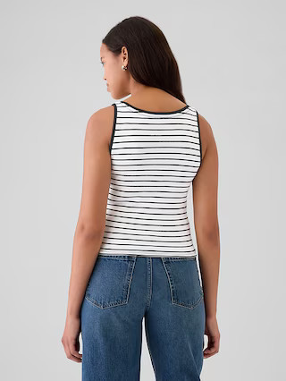 Modern Cropped Tank Top | Gap (US)