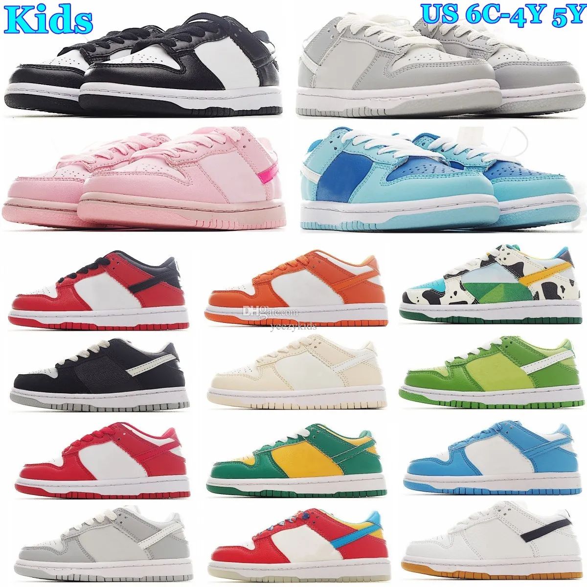 kids shoes toddlers panda low youth sneakers Girls boys Running shoe University Blue pink trainer... | DHGate