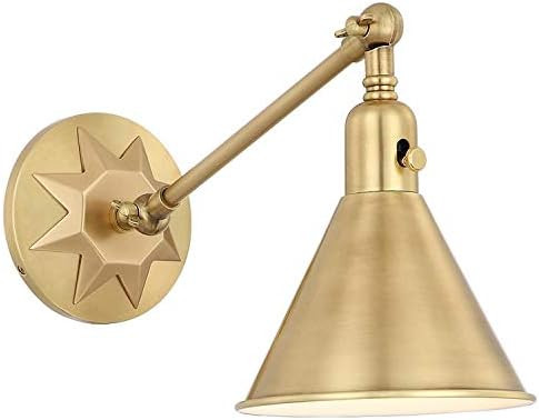 Morgan 1 Light Aged Brass Wall Mount | Amazon (US)