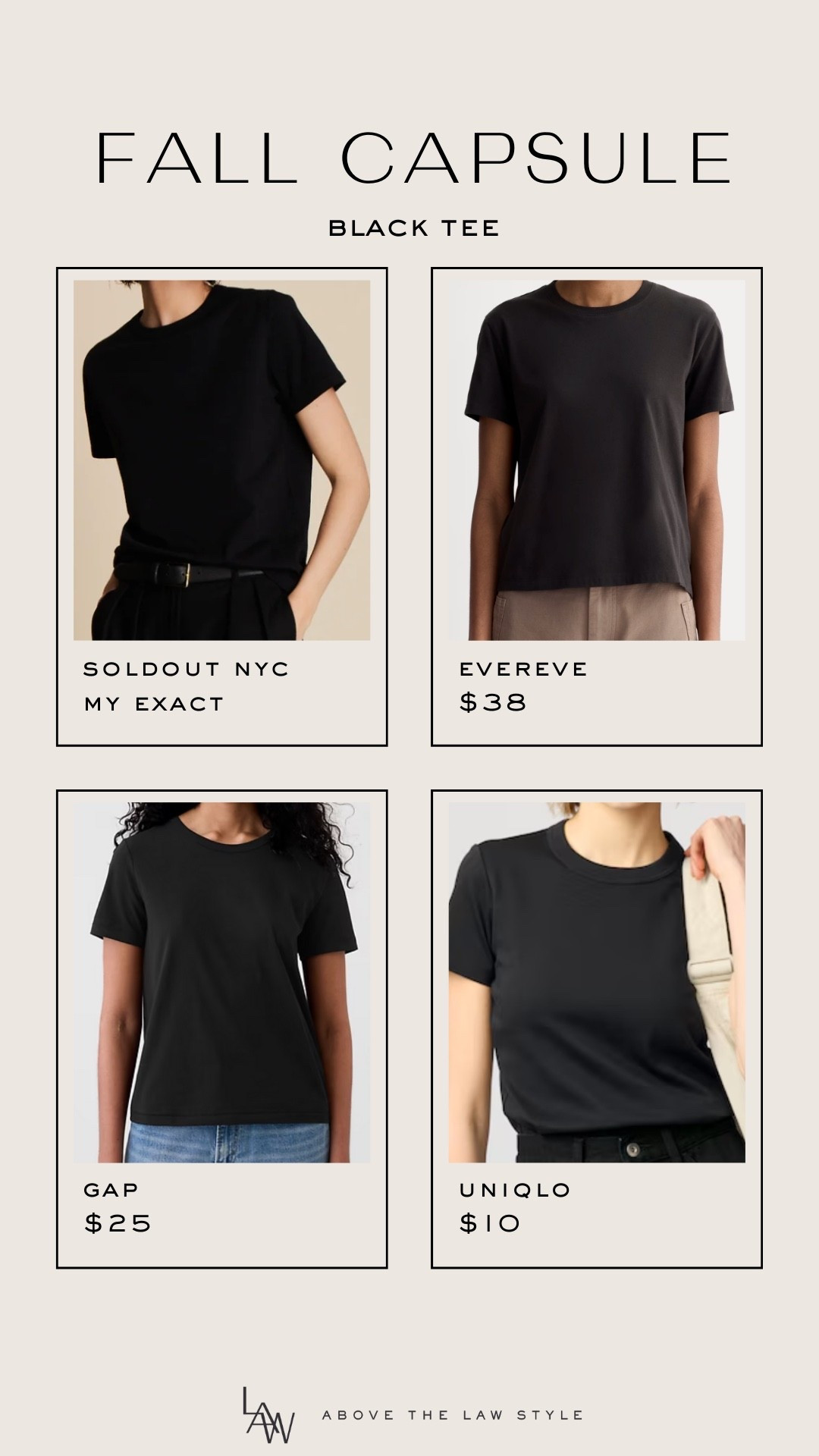 Fall Capsule: Black Tee

#LTKFindsUnder100 #LTKFindsUnder50 #LTKStyleTip