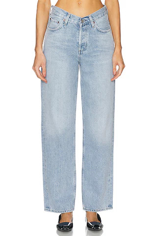 V-waist Baggy Jeans | FWRD 