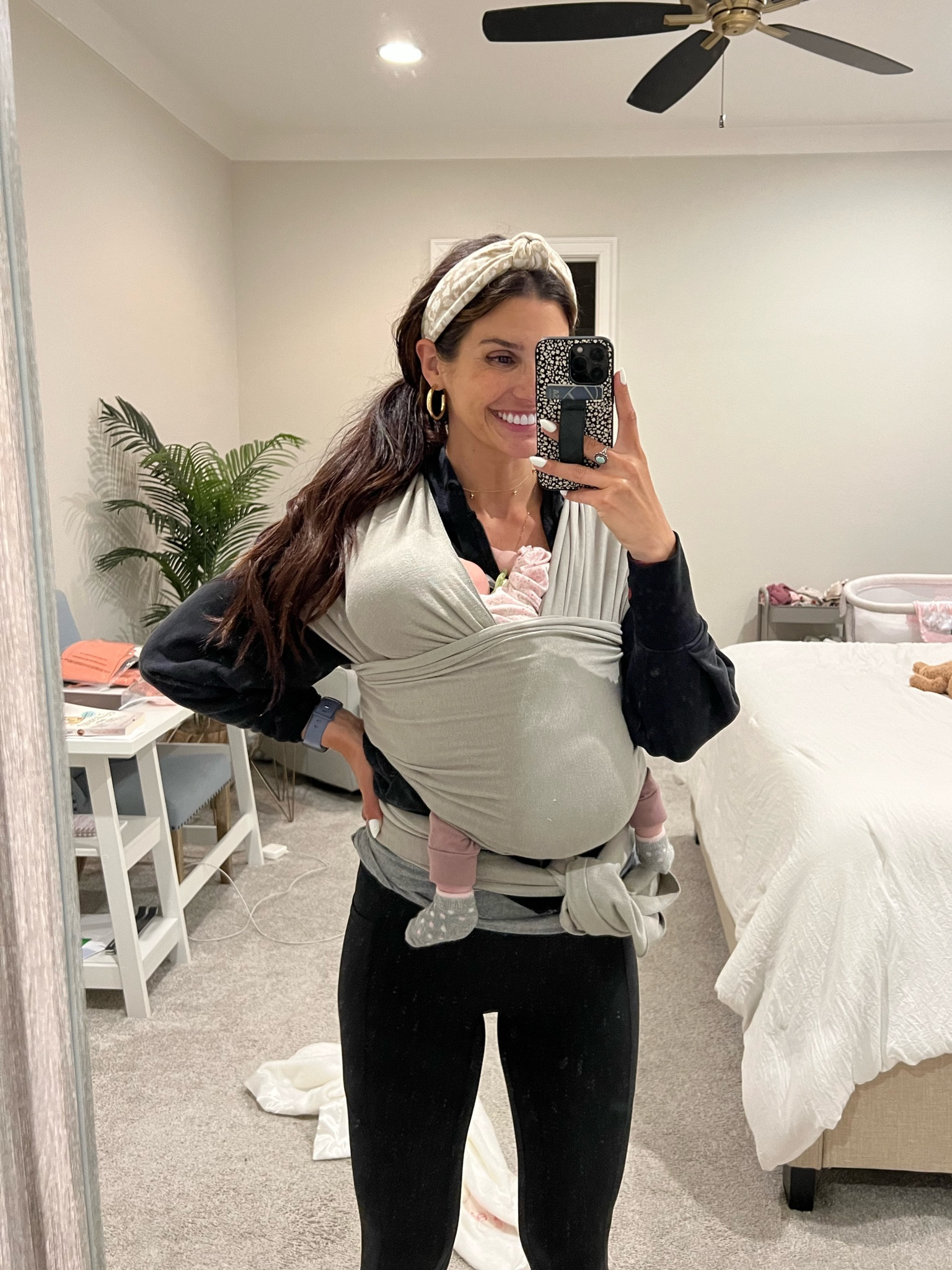 Baby wrap 🤍 postpartum baby wearing 

#LTKkids #LTKbump #LTKfamily