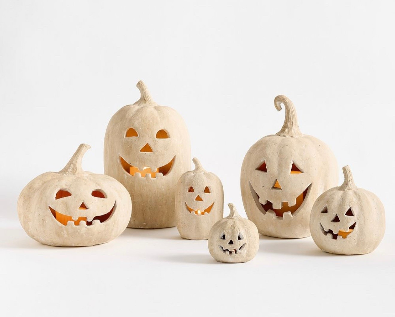 My favorite terracotta pumpkins are back in stock and won't last long! They added this color this year and I'm obsessed! 

I got the mini artisian and small orange one! 🍂🎃 

#LTKHome #LTKSeasonal #LTKFindsUnder100