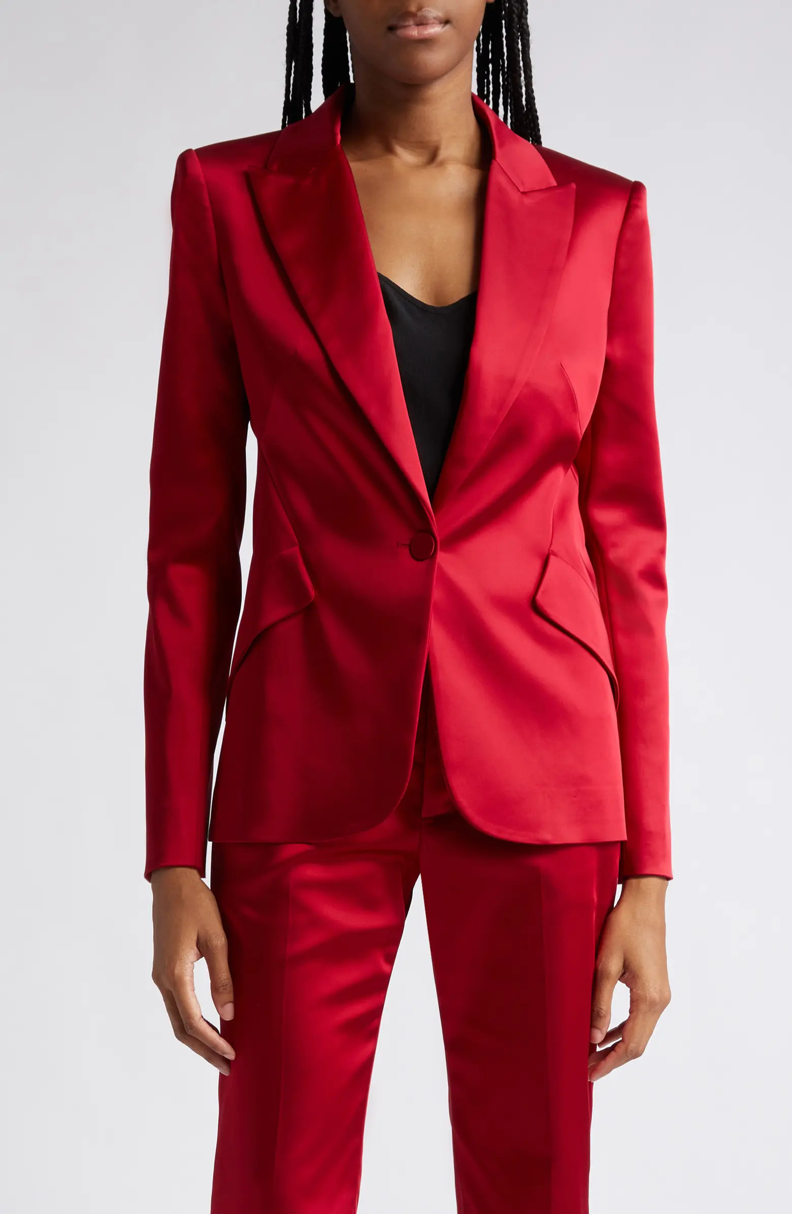Chamberlain Colorblock Satin Blazer | Nordstrom