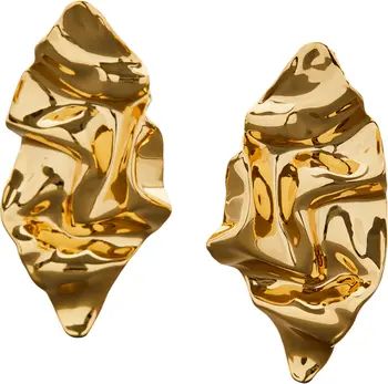 Essentials Crumpled Drop Earrings | Nordstrom