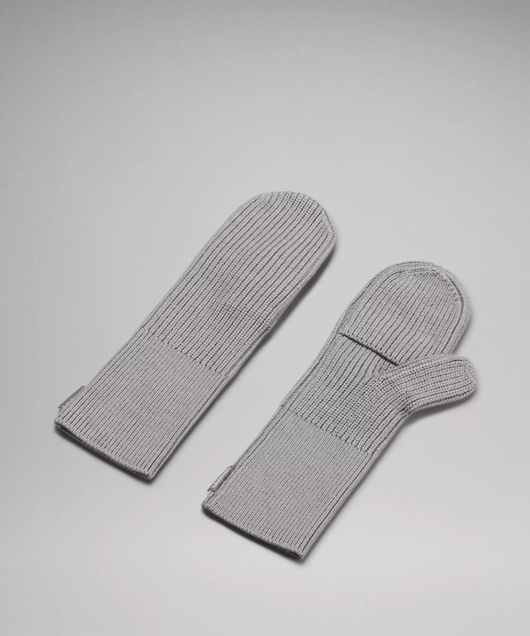 Women's Ribbed Merino Wool-Blend Knit Mittens | Women's Accessories | lululemon | lululemon (CA)