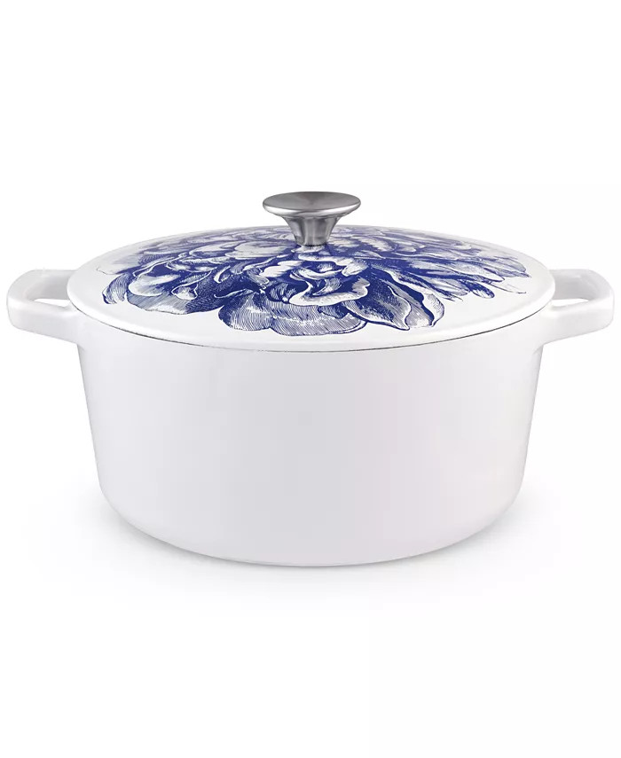 Cuisinart Caskata™ Enameled Cast Iron 5 Qt. Round Casserole - Macy's | Macy's