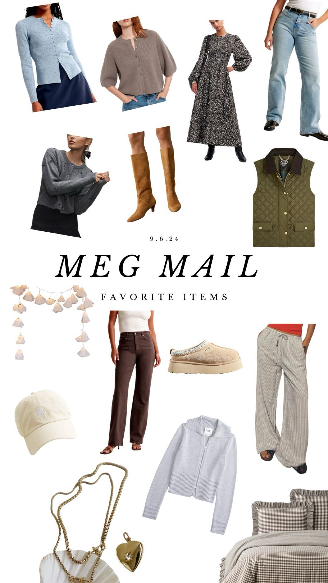 MEG MAIL | 9.6.24
everything linked 🫶🏻

#LTKStyleTip #LTKFindsUnder100 #LTKFallSale