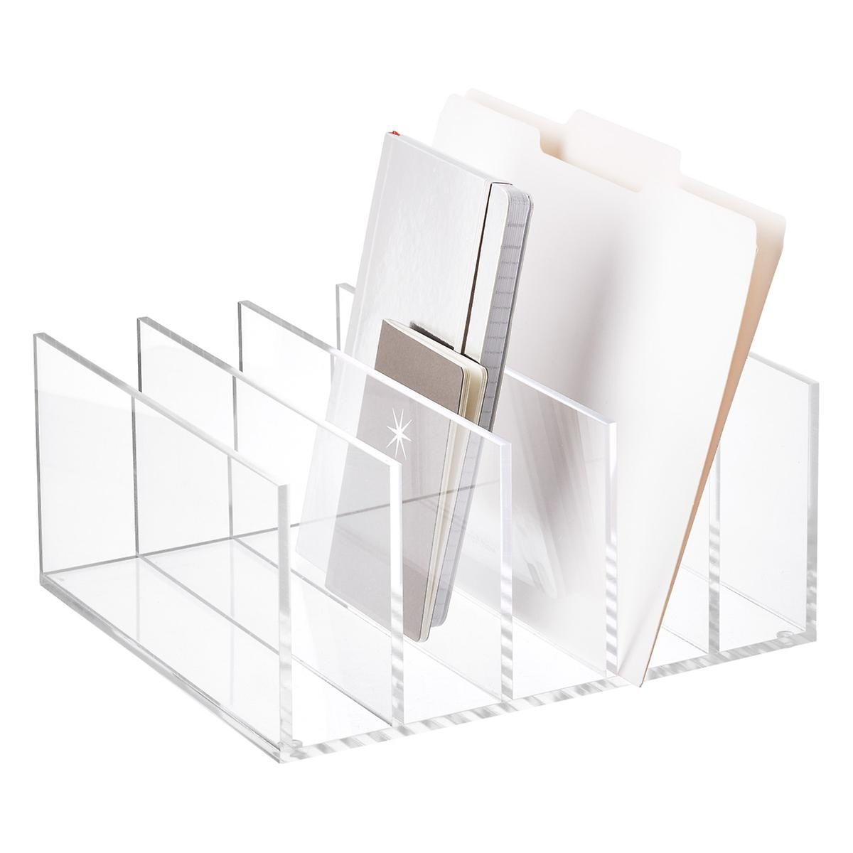 5-Section Premium Acrylic Collator | The Container Store