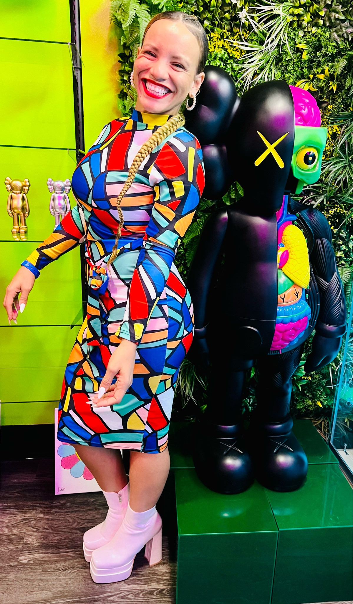 Body em in this BODYCON Beautiful Dress! 🥳❤️‍🔥 
.
Love this print midi perfect for day and or night. The belt is so pretty & it accentuates your waist line. #Mustadd to your #Spring collection❤️‍🔥👏🏽😍💐
.
.
These platform white boots are comfortable, yet stylish & very pretty!
.
.
.
#pencildress #bodycon #businesscasual #dresses #floraldresses #midi #longsleevedresses #springwear #Datenight #brunch #office #amazonfind #stylish #influencerstyle #partydress #fun #vacaywear #addtocart #influencer #travel #musthaves #prettypatterns #lovethis #LTKshoecrush 

#LTKcurves #LTKunder50 #LTKstyletip
